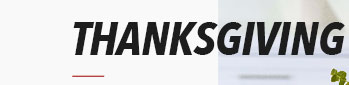 THANKSGIVING