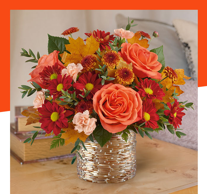 Teleflora's Chic Copper Bouquet