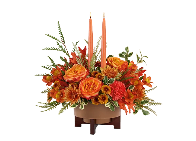 Teleflora's Fall Harvest Centerpiece