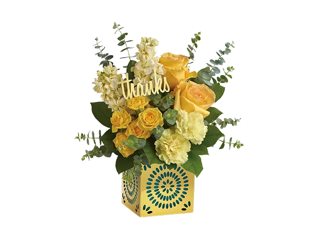 Teleflora's Shimmer Of Thanks Bouquet