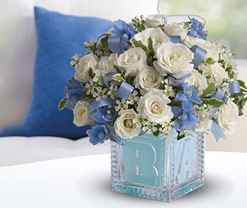 Baby's First Block by Teleflora - Blue
