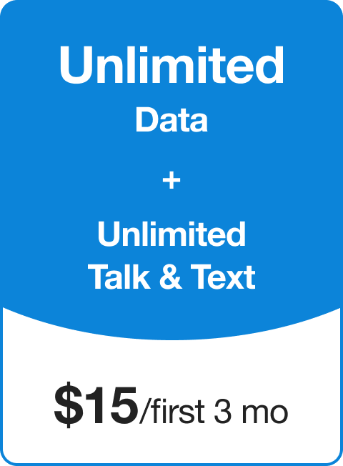 Tello plan: Unlimited data + unlimited talk and text for $45 for all 3 months