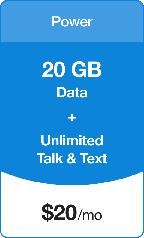 20 GB plan