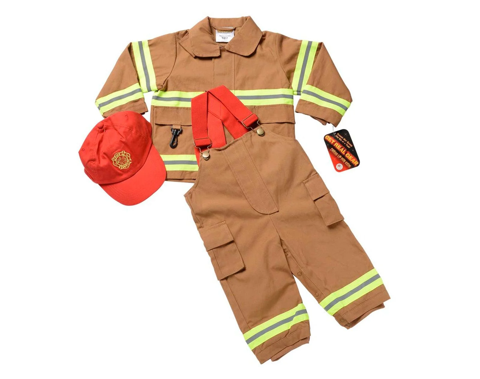 Image of Little Firefighter Costume (13-21M)