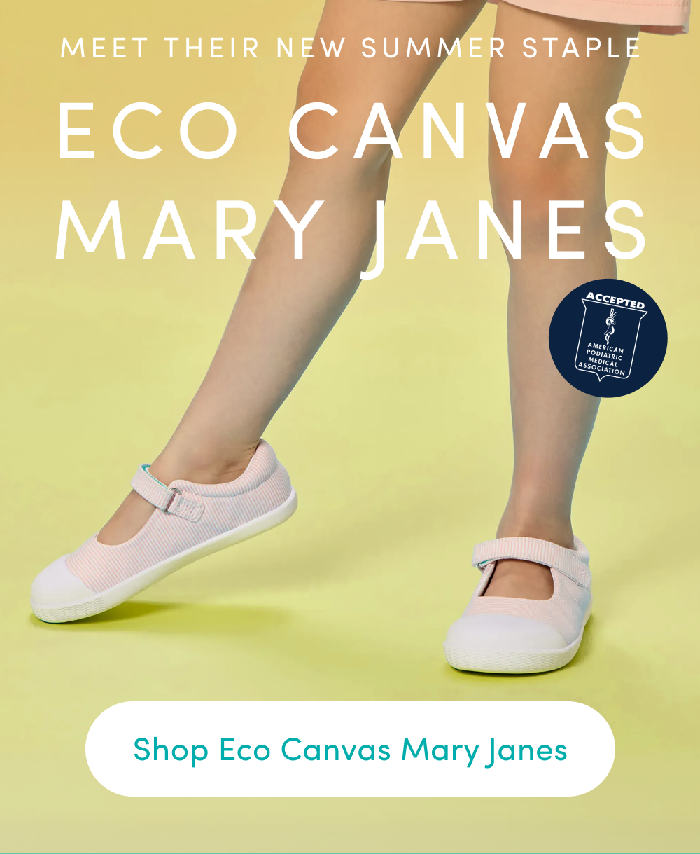 ECO CANVAS MARY JANES