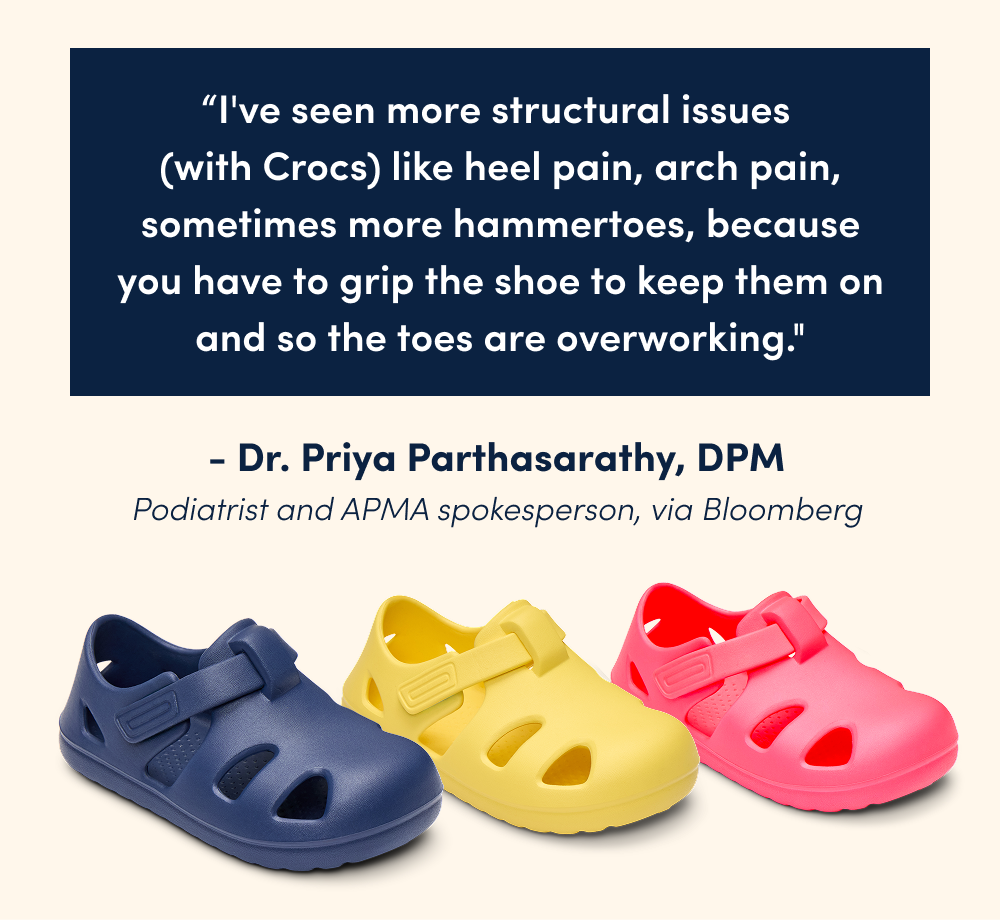 Podiatrist review for Splash Sandals