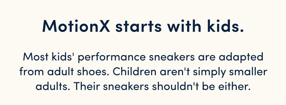 MotionX starts with kids