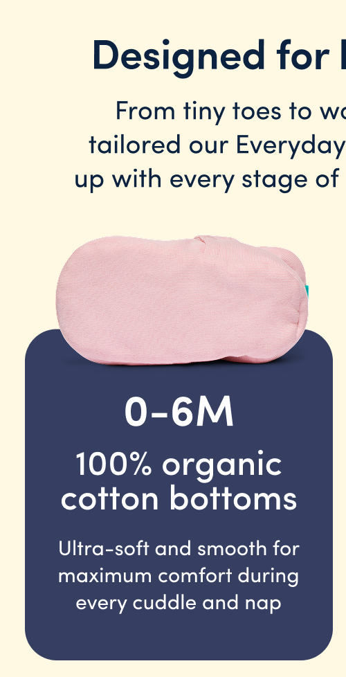 0-6M 100% organic cotton bottoms