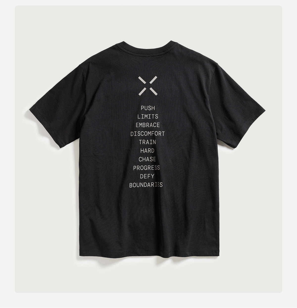 Gif: Showing front and back of Manta Core Tee