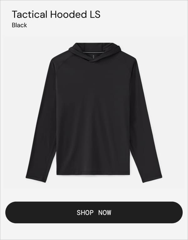 Shop Black Tactical Hooded Shirt