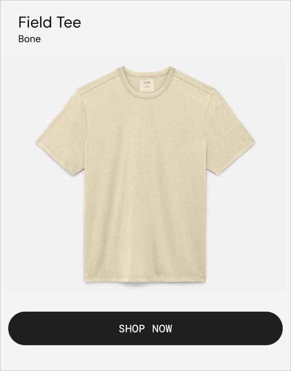 Shop the Bone Field Tee