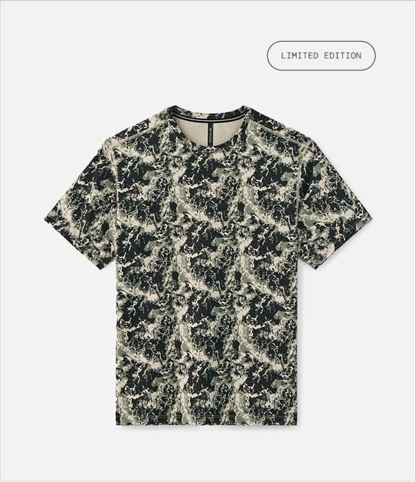 Shop Serpentine Camo Interval Training Shirt