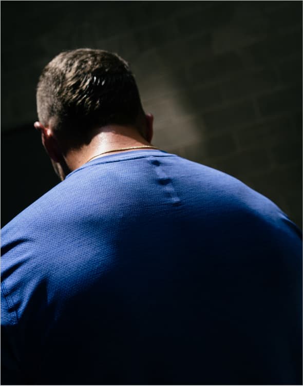 Shop Brook Blue Interval Training Shirt