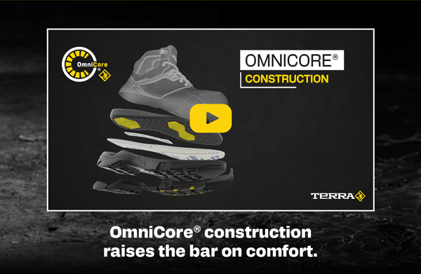 OmniCore® construction raises the bar on comfort.