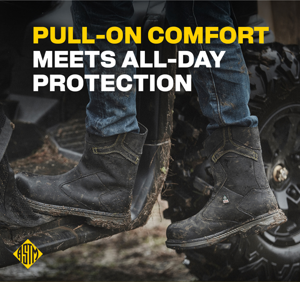 PULL-ON COMFORT MEETS ALL-DAY PROTECTION