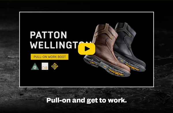 Pull-on and get to work.