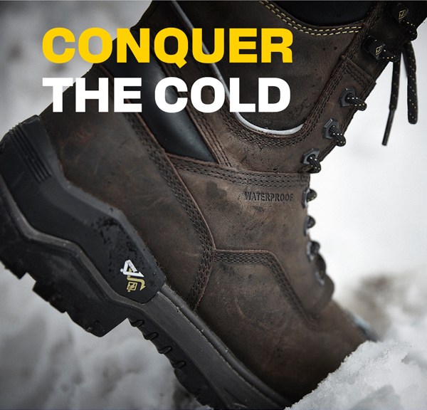 CONQUER THE COLD - Lifestyle image of Terra boot