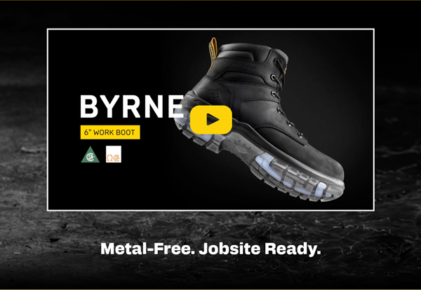 Metal-free. Jobsite ready. (video thumbnail of Terra Byrne)