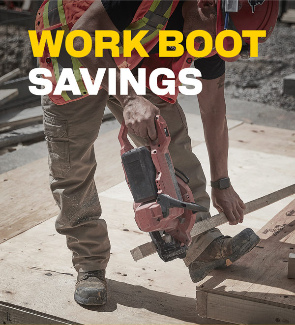 WORK BOOT SAVINGS