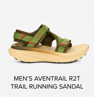 Men's Aventrail R2T Trail Running Sandal in Dark Olive