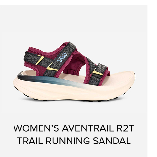 Women's Aventrail R2T Trail Running Sandal in Phantom Raspberry Coulis