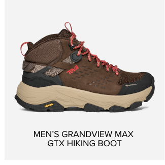 Men's Grandview Max GTX Hiking Boot in Chocolate Brown