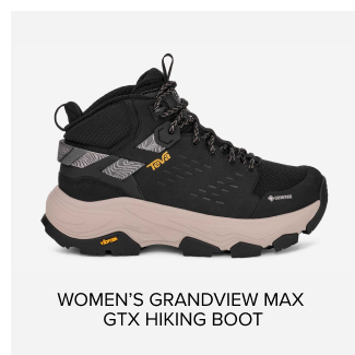 Women's Grandview Max GTX Hiking Boot in Black 