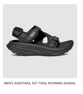 Men's Aventrail R2T Trail Running Sandal in Black/ Black