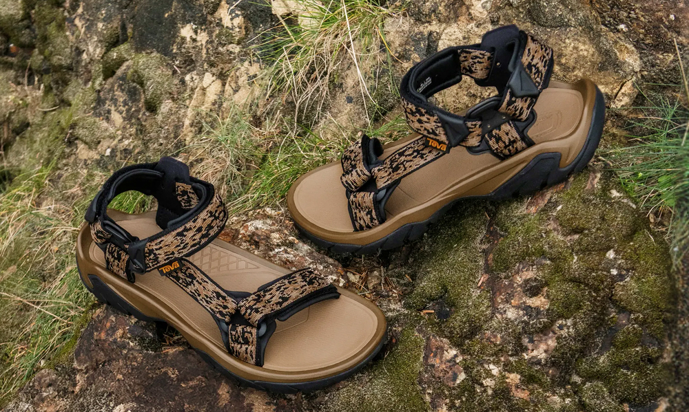 Men's Terra Fi 5 Universal Hiking Sandal in Blend Breen