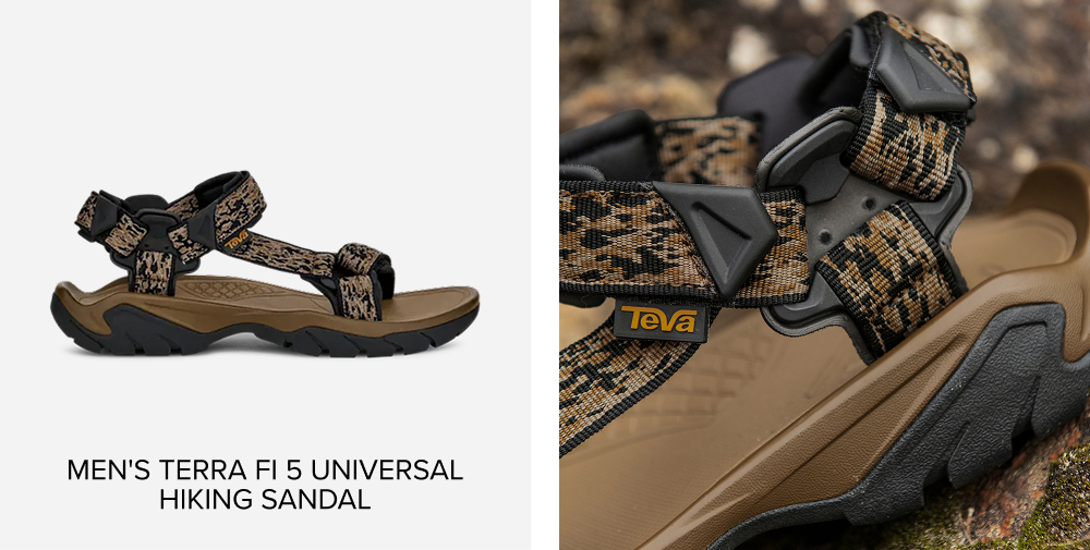 Men's Terra Fi 5 Universal Hiking Sandal in Blend Breen