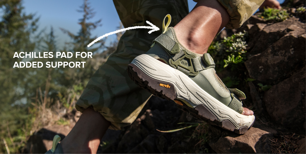 Achilles pad for added support