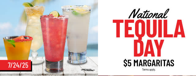 National Tequila Day, $5 Margaritas
