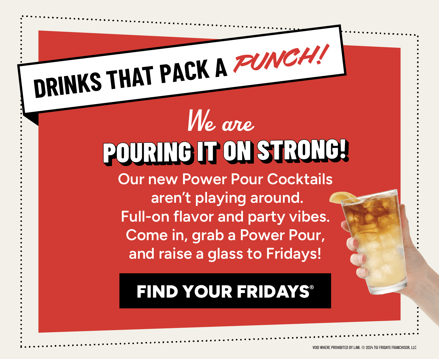 Drinks that pack a punch!