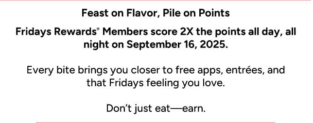 Feast on Flavor, Pile on Points 