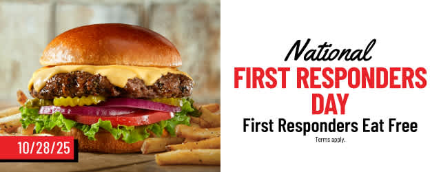 National First Responders Day: First Responders Eat Free