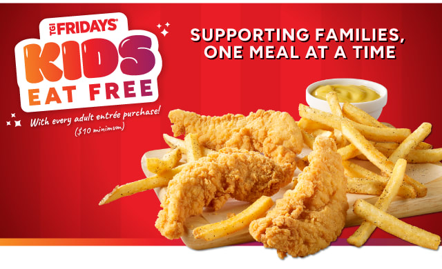 Supporting Families One Meal at a Time. Kids Eat Free with Every Adult Entree Purchase ($10 Minimum)!