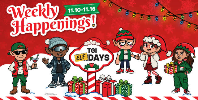 Weekly Happenings 11/10 to 11/16