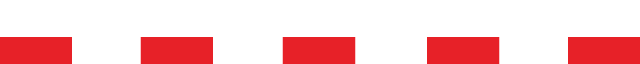 Striped Red Divider Line