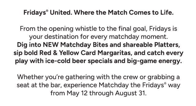 Where the Match Comes to Life