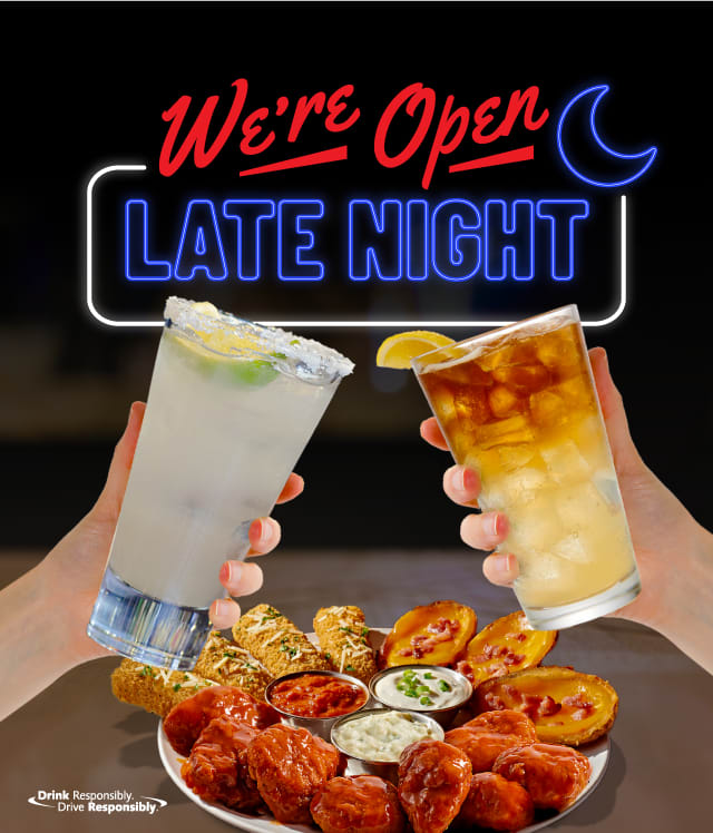 We're Open Late Night