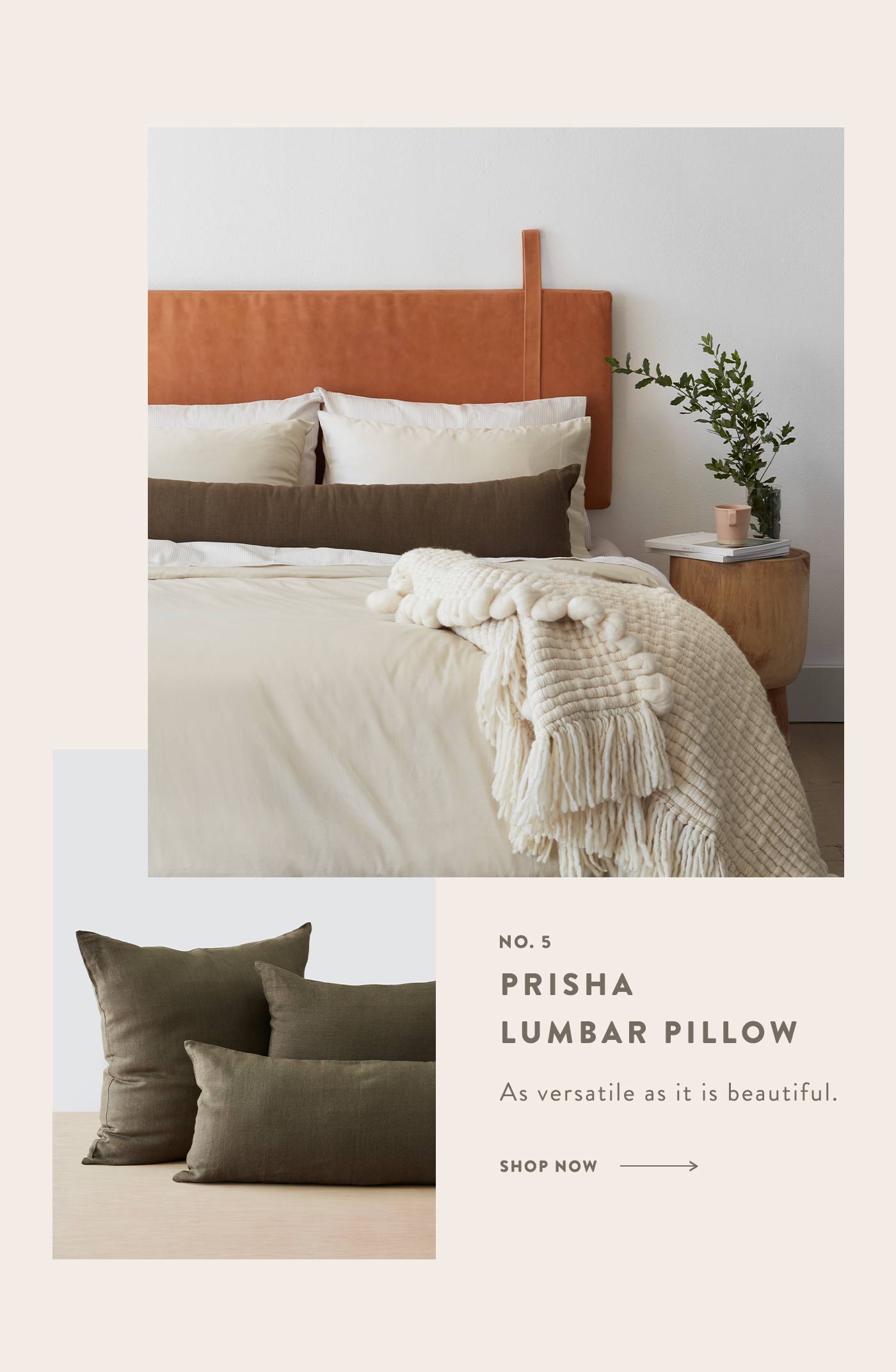 Prisha Lumbar Pillow