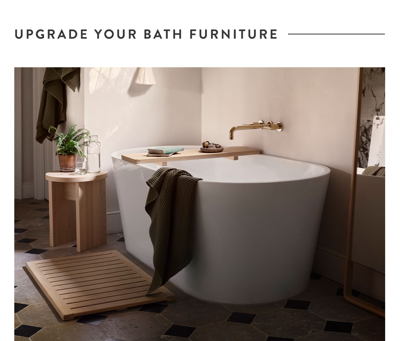 Upgrade your bath furniture