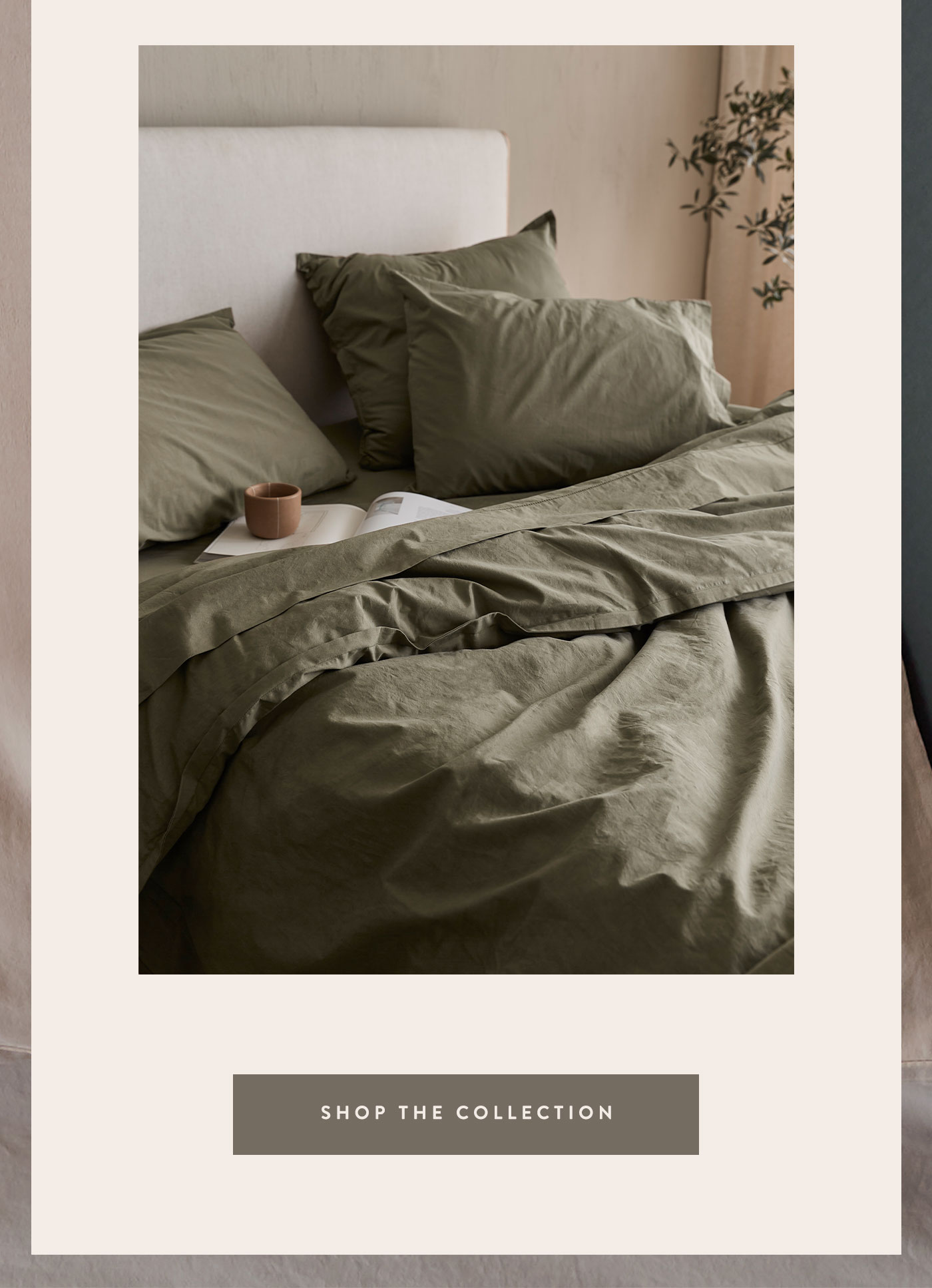Organic Stonewashed Percale