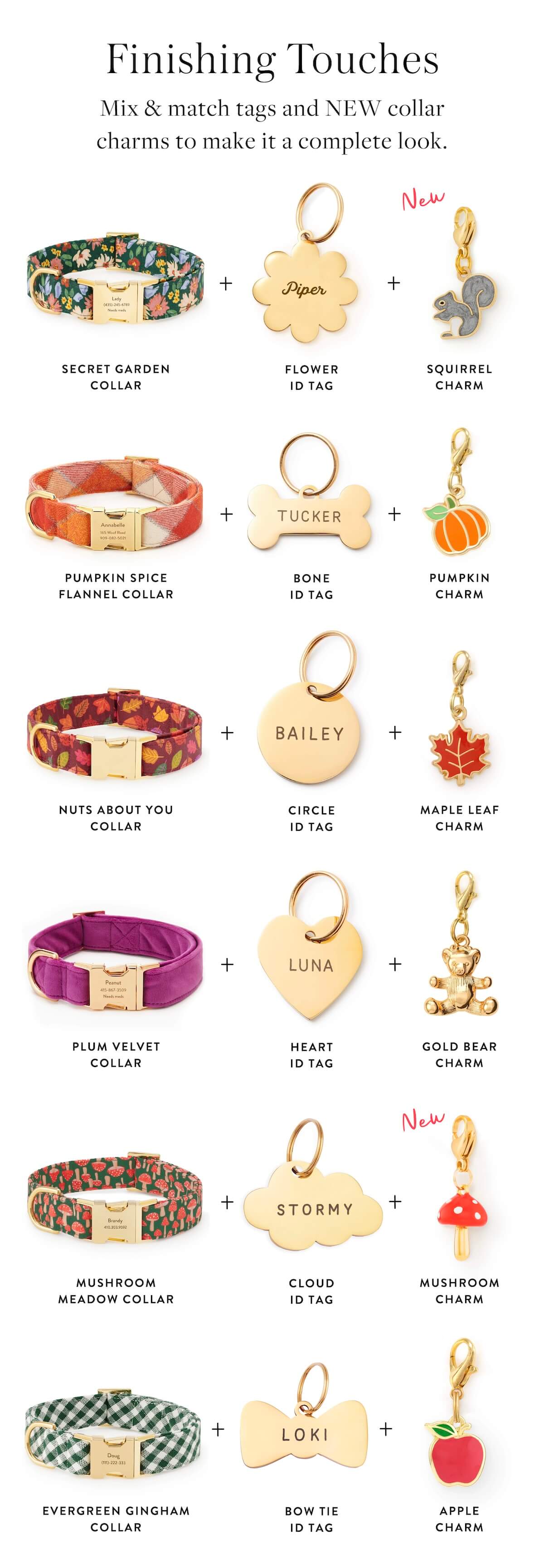 Shop Collars, Tags, and Charms