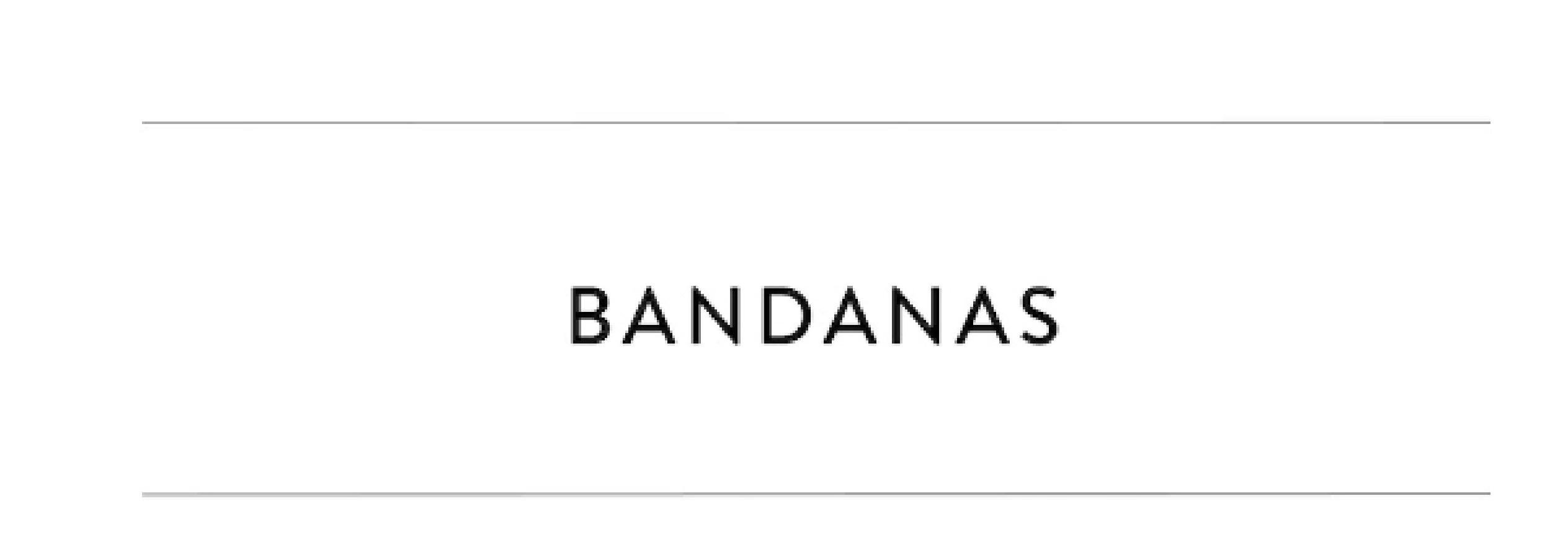 BANDANAS