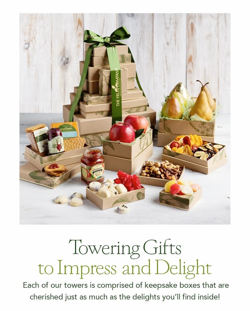 Towering Gifts to Impress and Delight!