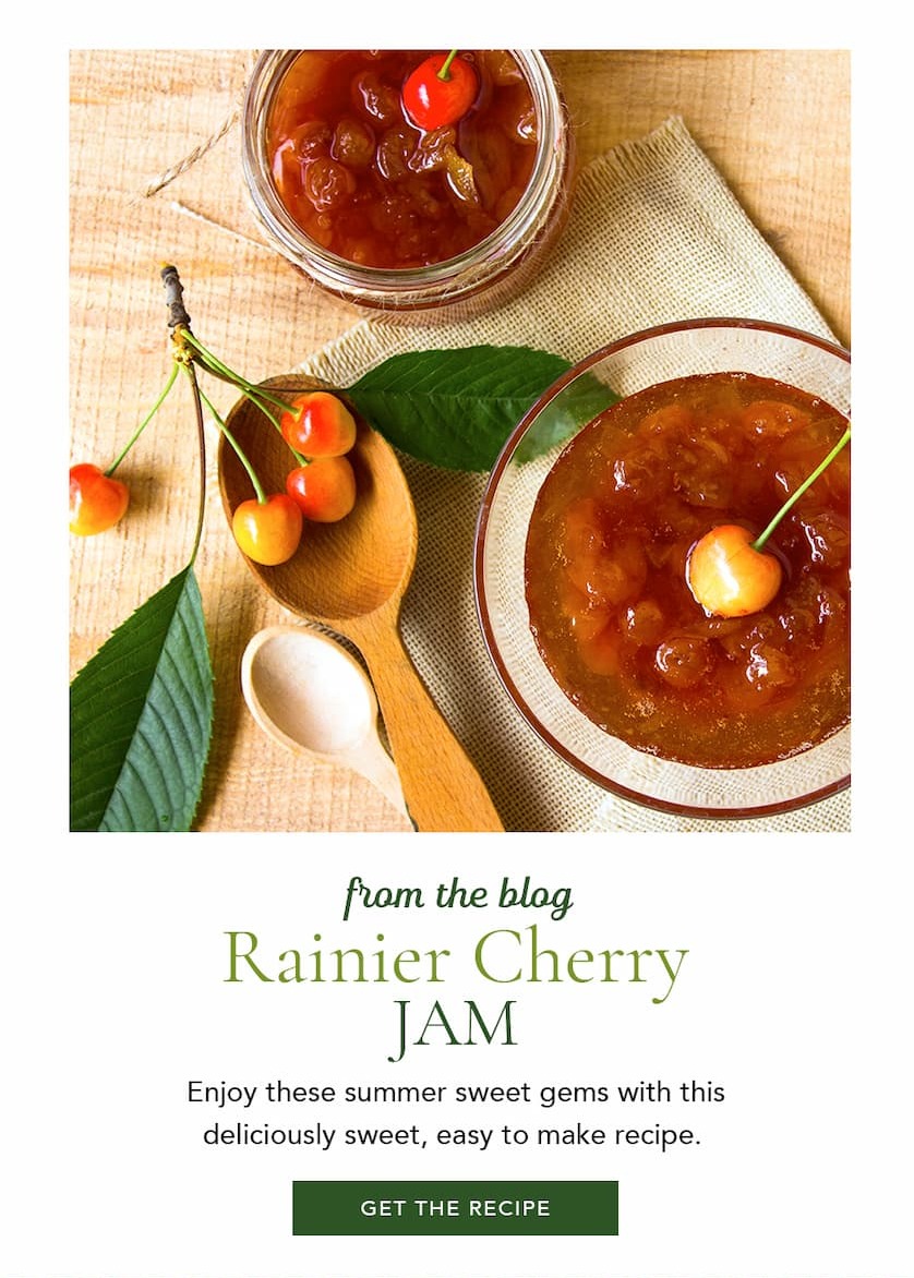 From the Blog - Rainier Cherry Jam