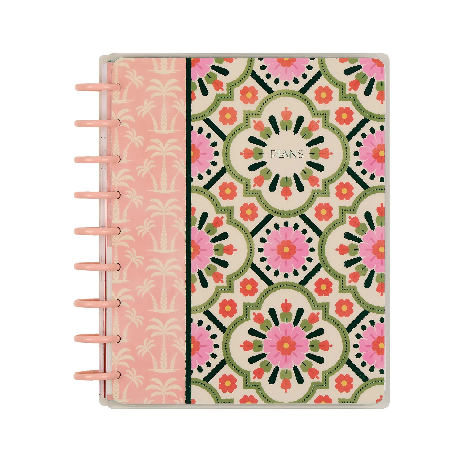 Image of Undated Palm Beach Customizable Planner - Classic Checklist Layout - 12 Months