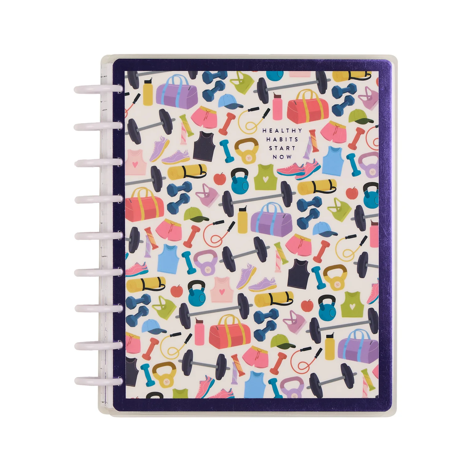 Image of 2026 Fitness Icons Customizable Fitness Planner - Classic Fitness Layout - 12 Months