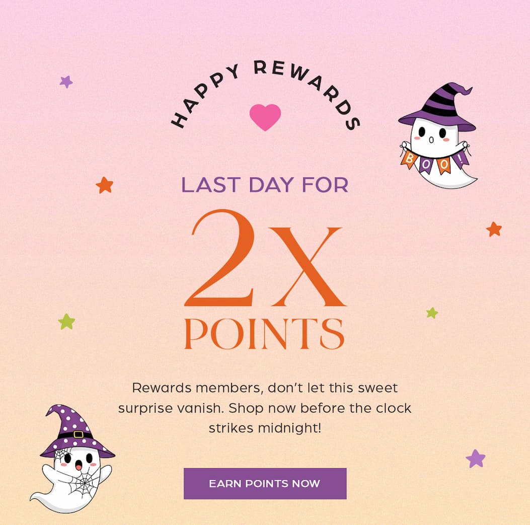 last day for 2x points